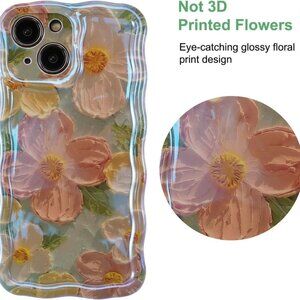 Brand New Oil Painting Glossy iPhone 13 Pro Max 6.7 Phone Case